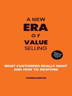 cover image of A new era of Value Selling